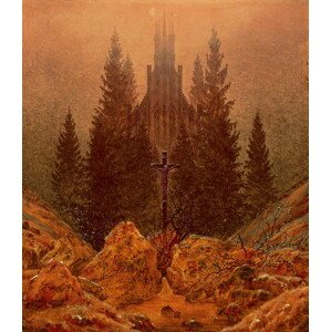 Obrazová reprodukce The Cross in the Mountains, 1812, Friedrich, Caspar David, 34.4 × 40 cm