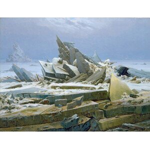 Obrazová reprodukce The Polar Sea, 1824, Friedrich, Caspar David, 40 × 30 cm