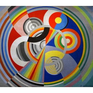Obrazová reprodukce Rythme No 1, 1938, Delaunay, Robert, 40 × 34.8 cm