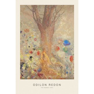 Obrazová reprodukce The Buddha (Vintage Spiritual Painting) - Odilon Redon, 26.7 × 40 cm