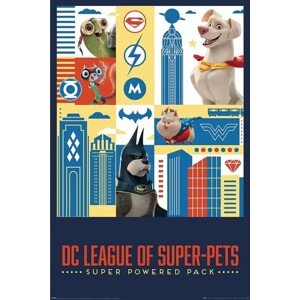 Plakát, Obraz - DC Super Pets - Activate, 61 × 91.5 cm