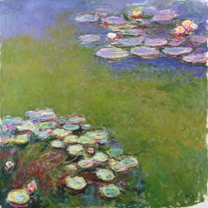 Obrazová reprodukce Lekníny, Monet, Claude, 40 × 40 cm