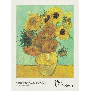 Obrazová reprodukce Sunflowers (1888), Vincent van Gogh, 30 × 40 cm