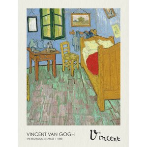 Obrazová reprodukce The Bedroom at Arles (1889), Vincent van Gogh, 30 × 40 cm