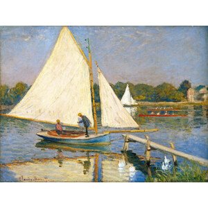 Obrazová reprodukce Les canotiers à Argenteuil, Claude Monet, 40 × 30 cm