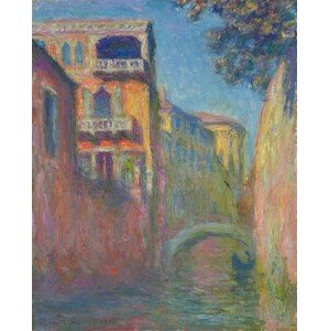Obrazová reprodukce The Rio della Salute (1908), Claude Monet, 30 × 40 cm