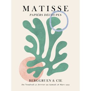 Ilustrace Matisse floral 6, Vitor Costa, 30 × 40 cm
