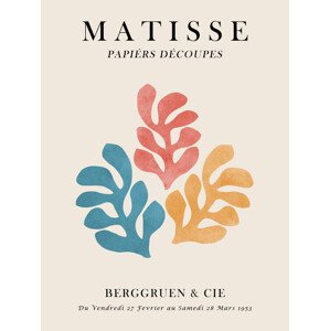 Ilustrace Matisse floral 3, Vitor Costa, 30 × 40 cm