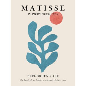 Ilustrace Matisse floral 2, Vitor Costa, 30 × 40 cm