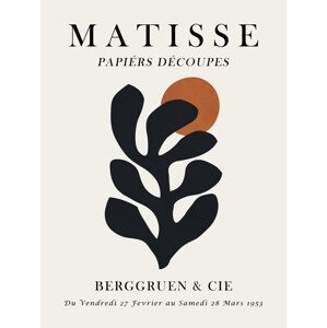 Ilustrace Matisse floral 9, Vitor Costa, 30 × 40 cm