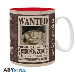 Hrnek One Piece - Zoro Wanted, 0,46 l