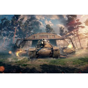 Ilustrace World of Tanks - Back In Action, WOT, 40 × 26.7 cm