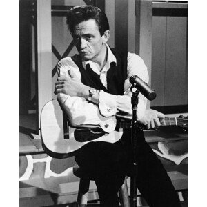 Fotografie Johnny Cash In 'Road To Nashville', Hulton Archive, 30 × 40 cm