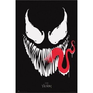 Plakát, Obraz - Venom - Black Face, 61 × 91.5 cm