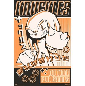 Plakát, Obraz - Sonic - Knuckles, 61 × 91.5 cm