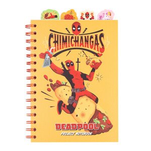 Zápisník Deadpool - Chemichangas, A5