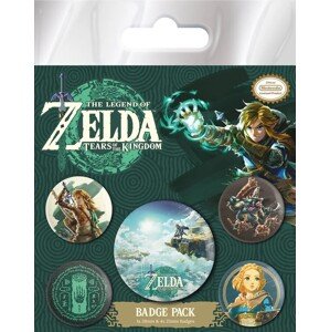 Plackový set The Legend of Zelda: Tears of Kingdome - Hyrule Skies