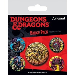 Plackový set Dungeons & Dragons - Beastly