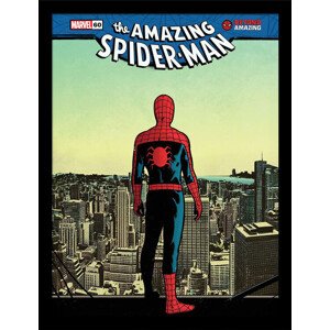 Obraz na zeď - Spider-Man - Skyline, 34.3 x 44.5 cm