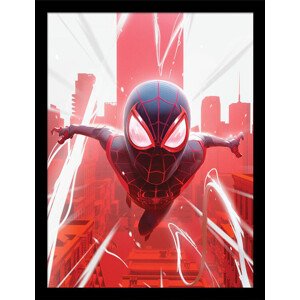 Obraz na zeď - Spider-Man - Swinging, 34.3 x 44.5 cm
