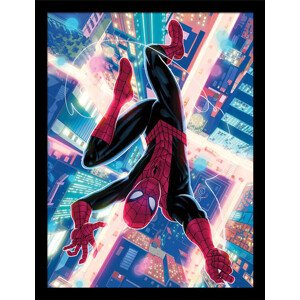 Obraz na zeď - Spider-Man - Upside Down, 34.3 x 44.5 cm