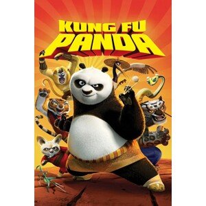 Ilustrace Kung Fu Panda (2008), 26.7 × 40 cm