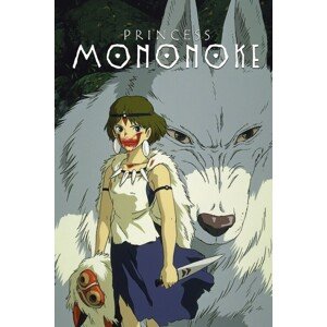 Ilustrace Princess Mononoke (1997), 26.7 × 40 cm
