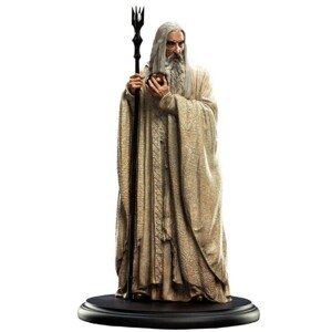 Figurka Weta Workshop The Lord of the Rings - Classic- Saruman the White Wizard, 19 cm