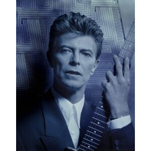 Fotografie David Bowie Portrait Session 1989, Aaron Rapoport, 30 × 40 cm