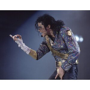Fotografie Michael Jackson in Concert at Wembley Stadium, Jim Steele/Popperfoto, 40 × 30 cm