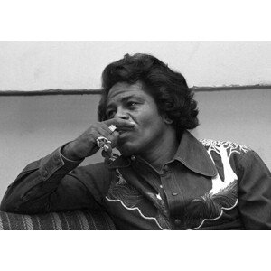 Fotografie James Brown during Daily News interview, New York Daily News Archive, 40 × 26.7 cm