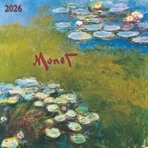 Kalendář 2026 Claude Monet, 30 x 30 cm