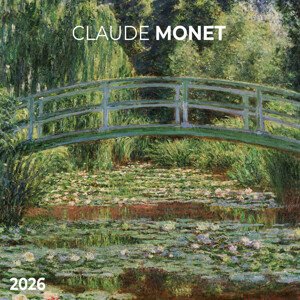Kalendář 2026 Claude Monet, 30 x 30 cm