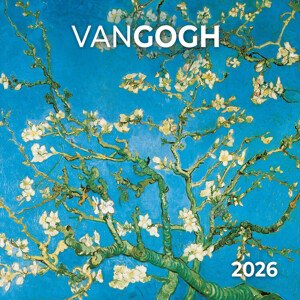 Kalendář 2026 Vincent van Gogh, 30 x 30 cm