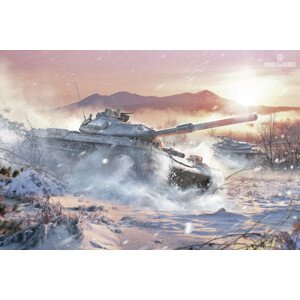 Ilustrace World of Tanks - Snow, 40 × 26.7 cm