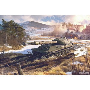 Ilustrace World of Tanks - Object 705A, 40 × 26.7 cm