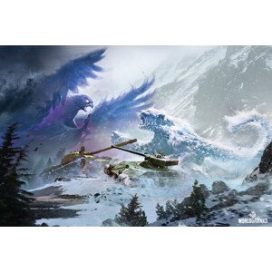 Ilustrace World of Tanks - Almaty, 40 × 26.7 cm