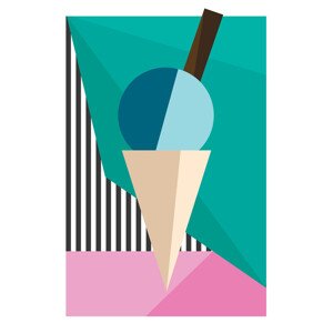 Ilustrace Ice Cream, Frankie Kerr-Dineen, 30 × 40 cm