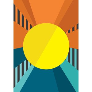 Ilustrace Sunshine On A Rainy Day, Frankie Kerr-Dineen, 30 × 40 cm