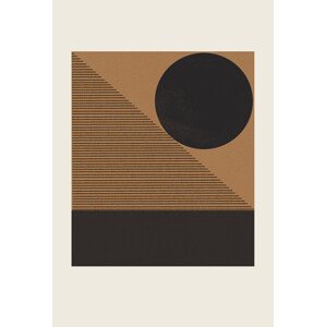 Ilustrace Geometric Eclipse, THE MIUUS STUDIO, 26.7 × 40 cm