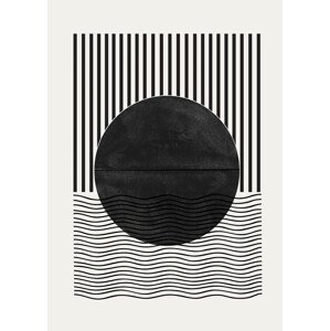 Ilustrace Monochrome Eclipse, THE MIUUS STUDIO, 30 × 40 cm