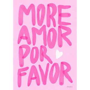 Ilustrace More Amor Por Favor, Baroo Bloom, 30 × 40 cm