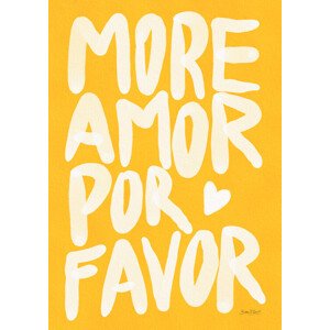 Ilustrace More Amor Por Favor, Baroo Bloom, 30 × 40 cm