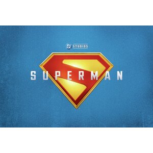Umělecký tisk Superman 2025 - S logo, 40 × 26.7 cm