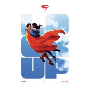 Umělecký tisk Superman 2025 - Lois and Clark - Look Up, 26.7 × 40 cm