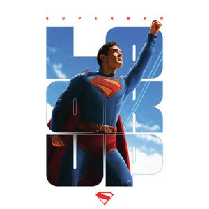 Umělecký tisk Superman 2025 - Fly High - Look Up, 26.7 × 40 cm