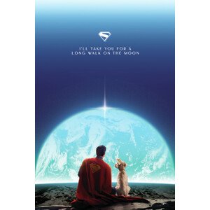 Umělecký tisk Superman 2025 - Superman and Krypto 2, 26.7 × 40 cm