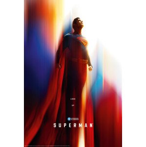 Plakát, Obraz - Superman 2025 - Look Up, 61 × 91.5 cm