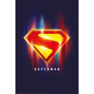 Plakát, Obraz - Superman 2025 - S logo blurred, 61 × 91.5 cm