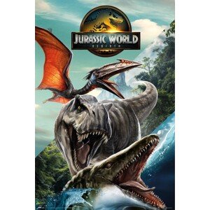 Plakát, Obraz - Jurassic World - Rebirth, 61 × 91.5 cm